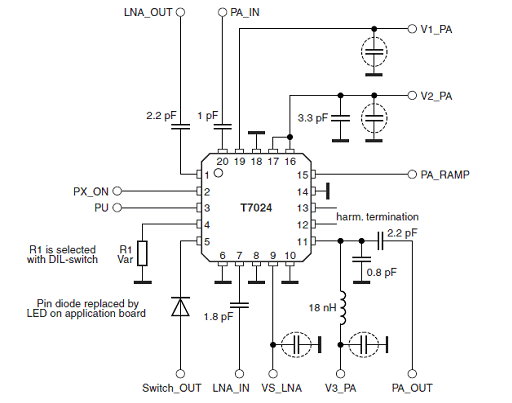 Atmel T7024